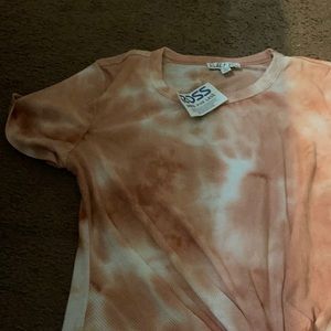 Brand new white n pink shirt.